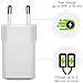 CH18EUWH7098 Caricabatterie per dispositivi mobili Universale Bianco AC Interno - Foto miniatura 2