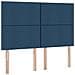 Letto con Contenitore Blu 140 x 190 cm Pelle Sintetica - Foto miniatura 9