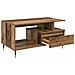 Tavolino da salotto con cassetto Legno vecchio 90 x 49 x 45 cm - Foto miniatura 5