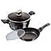 BH-7106 Carbon Pro Set di pentole con rivestimento in granito - Foto miniatura 1
