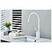Rubinetto per lavabo da bagno, Blackswan, tipo M230, modello bianco, misura 36 cm - Foto miniatura 4