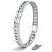, Bracciale Da Uomo Premium Con Maglie Cubane | Acciaio Chirurgico 316l, Argento, 23 Cm - Foto miniatura 1