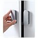 4 Paia Maniglie Autoadesive Per Cassetti E Ante - Installazione Facile Senza Trapano Gray - Foto miniatura 3