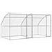 Cuccia per cani 2 pcs Argento 4 x 2 x 2 m Acciaio zincato - Foto miniatura 1