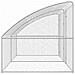 Cuccia per cani 2 pcs Argento 4 x 2 x 2 m Acciaio zincato - Foto miniatura 5
