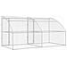 Cuccia per cani 2 pcs Argento 4 x 2 x 2 m Acciaio zincato - Foto miniatura 6