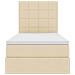 Letto con contenitore e materasso Crema 90 x 190 cm Poliestere - Foto miniatura 7