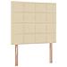 Letto con contenitore e materasso Crema 90 x 190 cm Poliestere - Foto miniatura 9