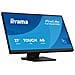 Monitor 27" LED T2754MSC-B2AG Full HD Tempo di risposta 4 ms Touch screen Multi utente Nero - Foto miniatura 1