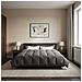 Duvet Invernale Grigio chiaro 220 x 240 cm Microfibra - Foto miniatura 4