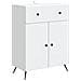 Credenza Bianco 66 x 34,5 x 90 cm Legno ingegnerizzato - Foto miniatura 1