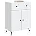 Credenza Bianco 66 x 34,5 x 90 cm Legno ingegnerizzato - Foto miniatura 3