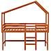 Struttura per letto soppalco Marrone Cera 90 x 190 cm - Foto miniatura 6