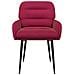 Sedie da pranzo 2 pcs Velluto (V) Rosso Vino 59 x 59,5 x 90 cm - Foto miniatura 2