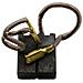 Spazzole di carbone per Black & Decker BD425RE - 6 x 8 x 18 mm - coppia - Foto miniatura 1
