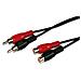 Cavo Audio Video 2 Connettori Rca Maschio / Femmina Mt. 5 - Foto miniatura 1
