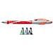 pz. 1 Penna sfera PapermateFlexgrip Elite rosso S0768280 - Foto miniatura 3