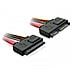 SATA Cable 0.5m, Rosso - Foto miniatura 1