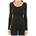 Maglia Camicia maniche lunghe Maxi My Ls Soft Long U-neck Donna, Nero, M - Foto miniatura 1