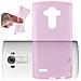 Custodia Compatibile Con Lg G4 Pro In Rosa Transparente - Coperchio Protettivo In Silicone Tpu Flessibile - Foto miniatura 4
