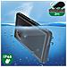 Cover Samsung Galaxy Note 10 Bimateria Waterproof 2m Con Vetrino Nero - Foto miniatura 2