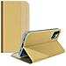 Custodia Flip Iphone 12 Pro Max Portafoglio Funzione Supporto - Oro - Foto miniatura 4