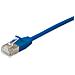Slim - Patch-kabel - Rj-45 (m) Zu Rj-45 (m) - 3 M - S /ftp - Cat 6a - Geformt, Ohne Haken - Blau - Foto miniatura 2