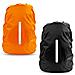 Copertura Antipioggia Impermeabile Lama 2pcs Per Lo Zaino Riflettente Antipioggia Protector Anti-polvere E Anti-furto S 18l-25l Nero Arancione - Foto miniatura 1