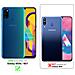 Custodia Compatibile Con Samsung Galaxy M21 In Nero Carbone - Coperchio Protettiva Con Chiusura Magnetica, Funzione Stand E Tasca Per Le Carte - Foto miniatura 2