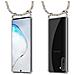 Catena Di Telefoni Cellulari Compatibile Con Samsung Galaxy Note 10 In Rainbow - Coperchio Protettivo In Silicone Con Anelli D'argento, Cinturino In Corda E Custodia Staccabile - Foto miniatura 8