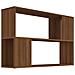 Libreria Rovere Marrone 100x24x63 Cm In Legno Multistrato - Foto miniatura 2