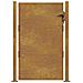 Cancello Da Giardino 105x155 Cm In Acciaio Corten - Foto miniatura 4