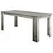 Tavolo Allungabile Nanni, Consolle Allungabile Fino A 10 Posti, Consolle Estensibile 100% Made In Italy, Cm 140/190x90h75, Cemento - Foto miniatura 2