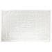 Tappeto Bagno Doccia Spugna Tinta Unita Torino Tappetino Super Assorbente In Cotone Pelo Corto Con Greca 60x180 Bianco - Foto miniatura 1