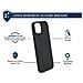 Cover Rinforzata In Silicone Compatibile Magsafe Per Iphone 15 Pro, Nero - Foto miniatura 2