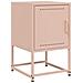 Comodino Rosa 36x39x60,5 Cm In Acciaio - Foto miniatura 1