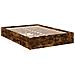 Giroletto Con Cassetti Rovere Fumo 140x200 Cm Legno Multistrato - Foto miniatura 3