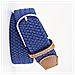 Cintura Elastica In Fettuccia - 107cm Blu Blue - Foto miniatura 2