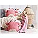 Set Di 2 Cuscini Jargalli Cotone 35 X 35 Cm Rosa Granchio - Foto miniatura 1