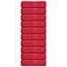 Asciugamani Ospiti 10 Pz Rossi 30x50 Cm 360 G /m 100% Cotone - Foto miniatura 1