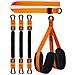 Fascia Per Trazioni / Trazioni Con Fascia Per Allenamento - Ausilio Per Trazioni Per L'allenamento Della Forza Orange 240 Libbre - Foto miniatura 4