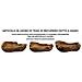 Vassoio Natura 17 - Marrone - Legno - 40x29x10 Cm - Foto miniatura 7