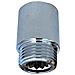Connettore Esteso In Rame Da 30mm - Prolunga Idraulica Argento - Foto miniatura 3