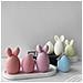 Stampo In Silicone Per Uova Di Pasqua - Stampo Per Decorazioni, Candele E Sapone A Forma Di Coniglietto J-1109 - Foto miniatura 4