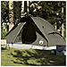 Tenda da Campeggio a Cupola per 6 Persone Marrone Impermeabile - Foto miniatura 1