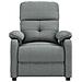 Poltrona Reclinabile in Tessuto Grigio Scuro - Foto miniatura 3