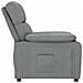Poltrona Reclinabile in Tessuto Grigio Scuro - Foto miniatura 4