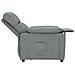 Poltrona Reclinabile in Tessuto Grigio Scuro - Foto miniatura 5
