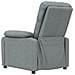 Poltrona Reclinabile in Tessuto Grigio Scuro - Foto miniatura 6
