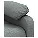 Poltrona Reclinabile in Tessuto Grigio Scuro - Foto miniatura 8